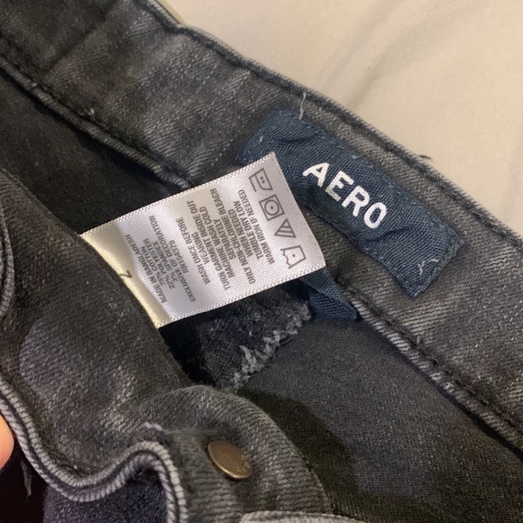 black aeropostale jean shorts - Picture 3 of 3